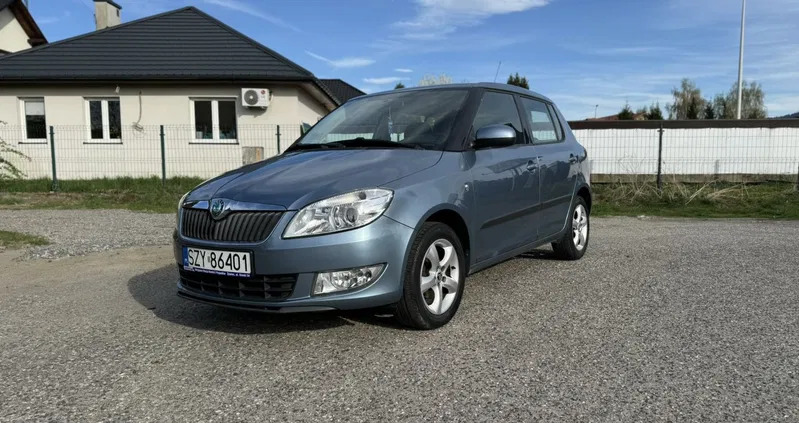 samochody osobowe Skoda Fabia cena 19500 przebieg: 113000, rok produkcji 2012 z Żywiec